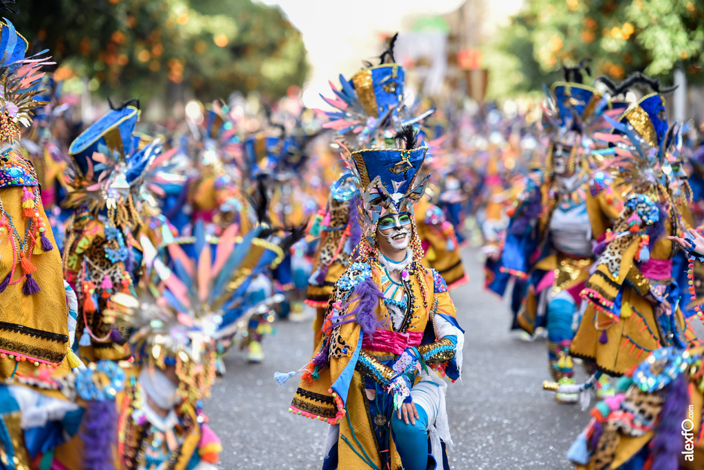 Comparsa Wailuku - Desfile de Comparsas Carnaval de Badajoz 2019 5