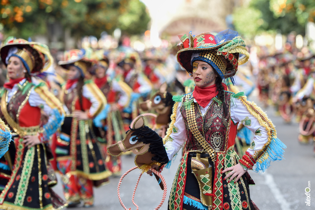 Comparsa Los Lorolos - Desfile de Comparsas Carnaval de Badajoz 2019 1