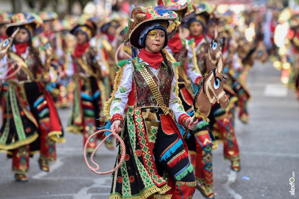 Comparsa Los Lorolos - Desfile de Comparsas Carnaval de Badajoz 2019 3