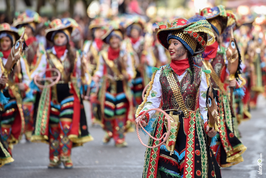 Comparsa Los Lorolos - Desfile de Comparsas Carnaval de Badajoz 2019 4