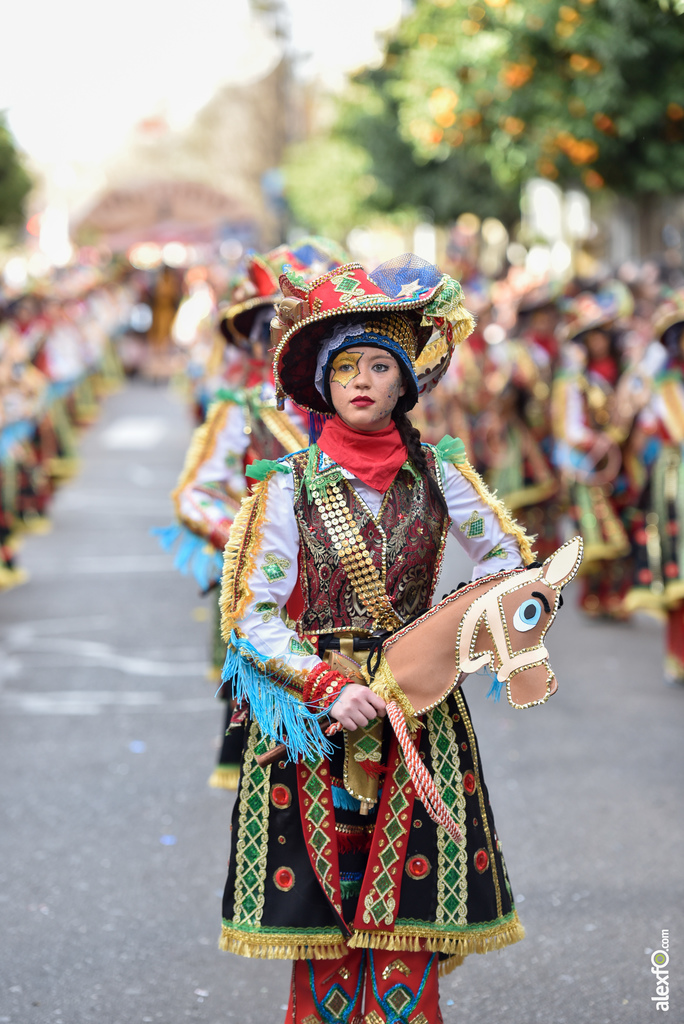 Comparsa Los Lorolos - Desfile de Comparsas Carnaval de Badajoz 2019 6