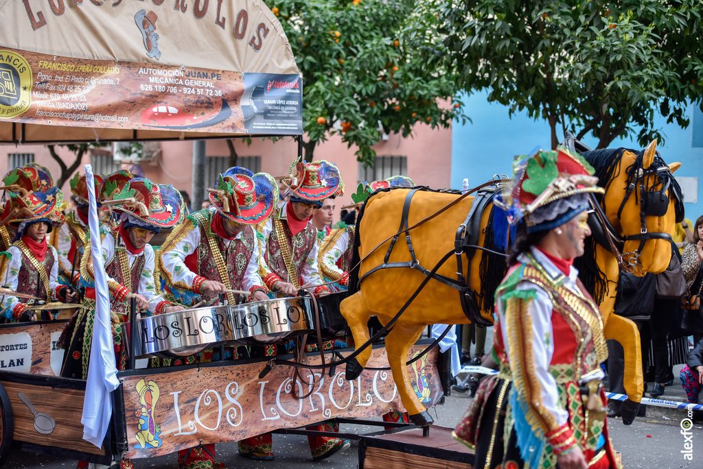 Comparsa Los Lorolos - Desfile de Comparsas Carnaval de Badajoz 2019 13