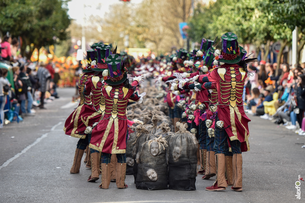 Comparsa Vas como quieres - Desfile de Comparsas Carnaval de Badajoz 2019 9