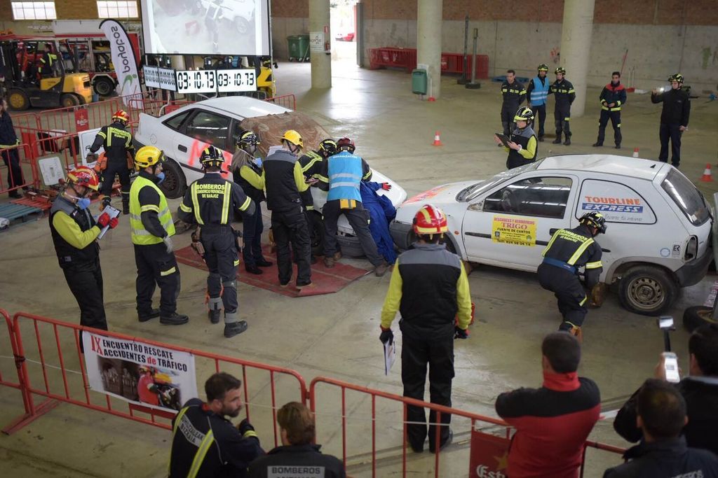 El CPEI de Badajoz resulta ganador en el IX Encuentro de Rescate en Accidentes de Tráfico