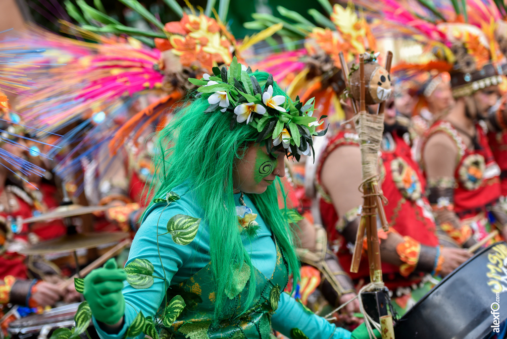 Comparsa Umsuka-Imbali - Desfile de Comparsas Carnaval de Badajoz 2019 6