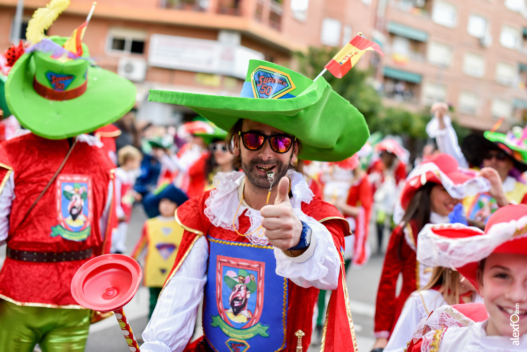 Comparsa Los Voxkketeros - Desfile de Comparsas Carnaval de Badajoz 2019 1