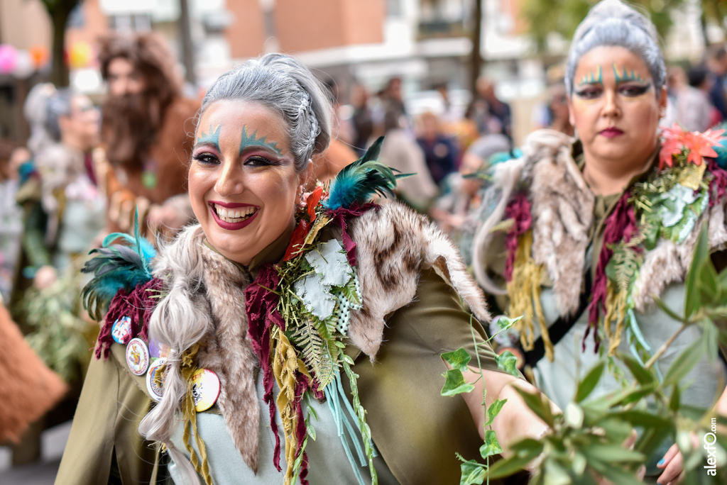 Grupos menores y artefactos en el desfile de Comparsas Carnaval de Badajoz 2019 1