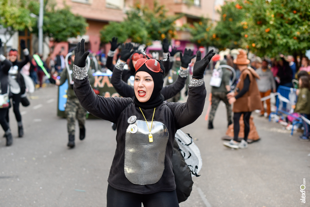 Grupos menores y artefactos en el desfile de Comparsas Carnaval de Badajoz 2019 5