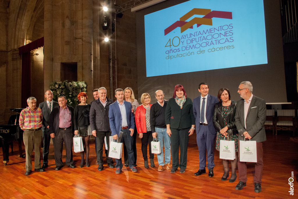 40 años de Ayuntamientos y Diputaciones Democráticas organizado por Diputación de Cáceres 722