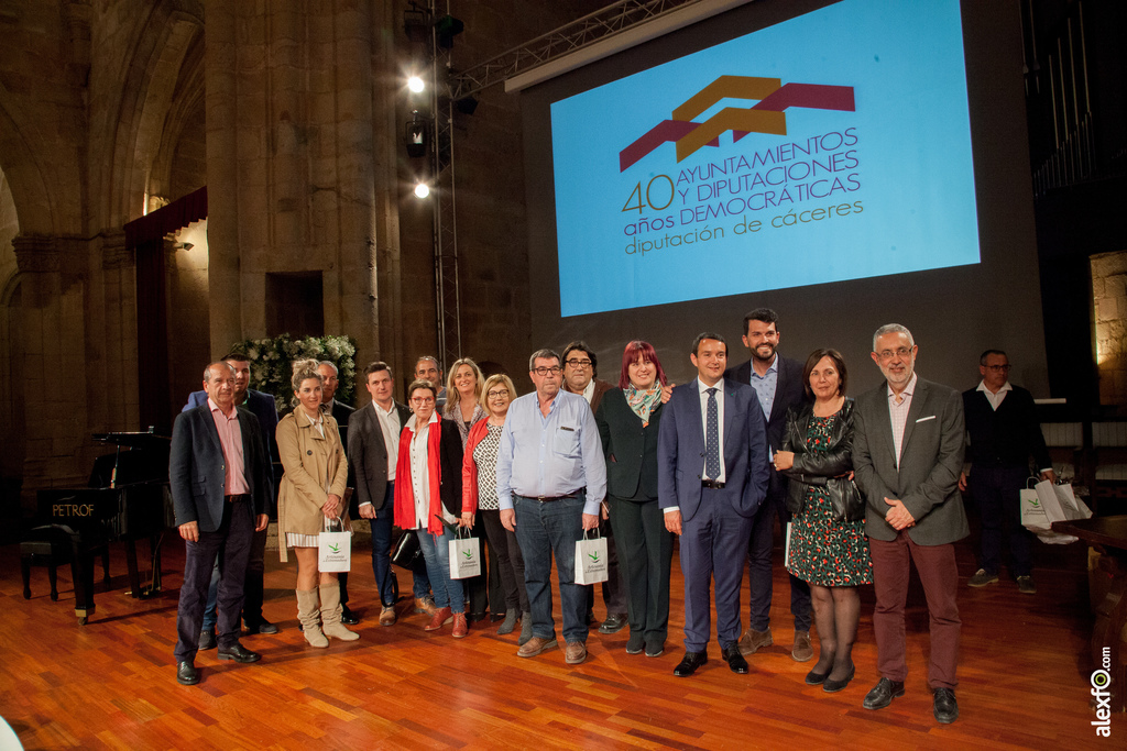 40 años de Ayuntamientos y Diputaciones Democráticas organizado por Diputación de Cáceres 890