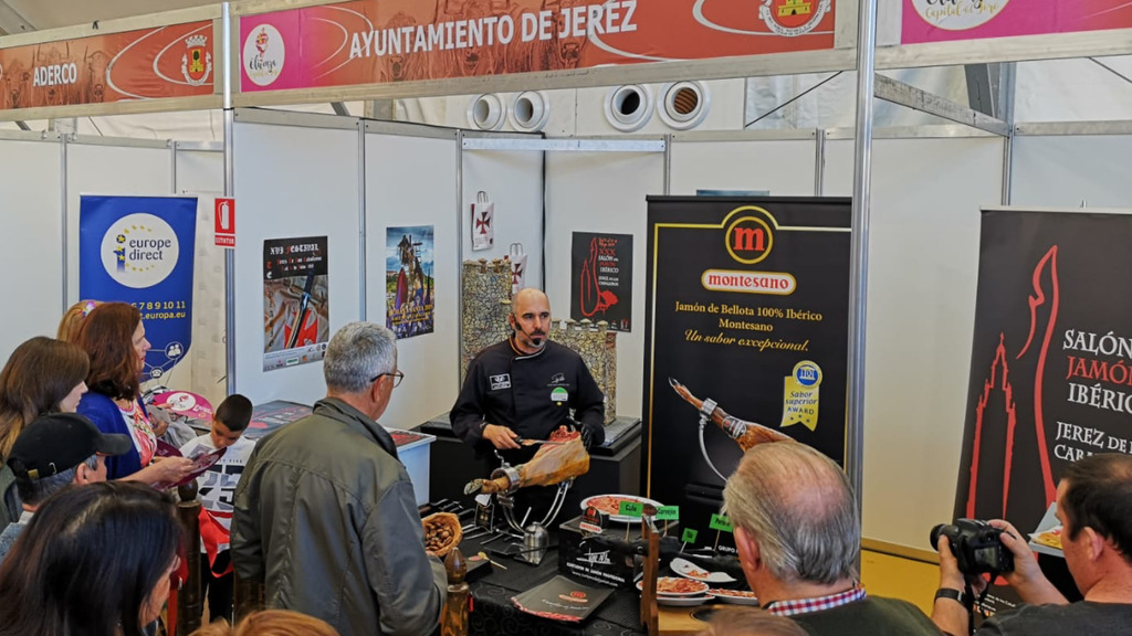 10-03-2019 Feria de Olivenza - Presentación del Jamón Ibérico Jerez de los Caballeros