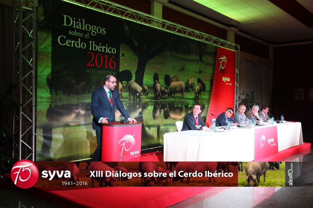Diálogos sobre el Cerdo Ibérico 2016   Fregenal de la Sierra (Badajoz)   Laboratorios Syva 2