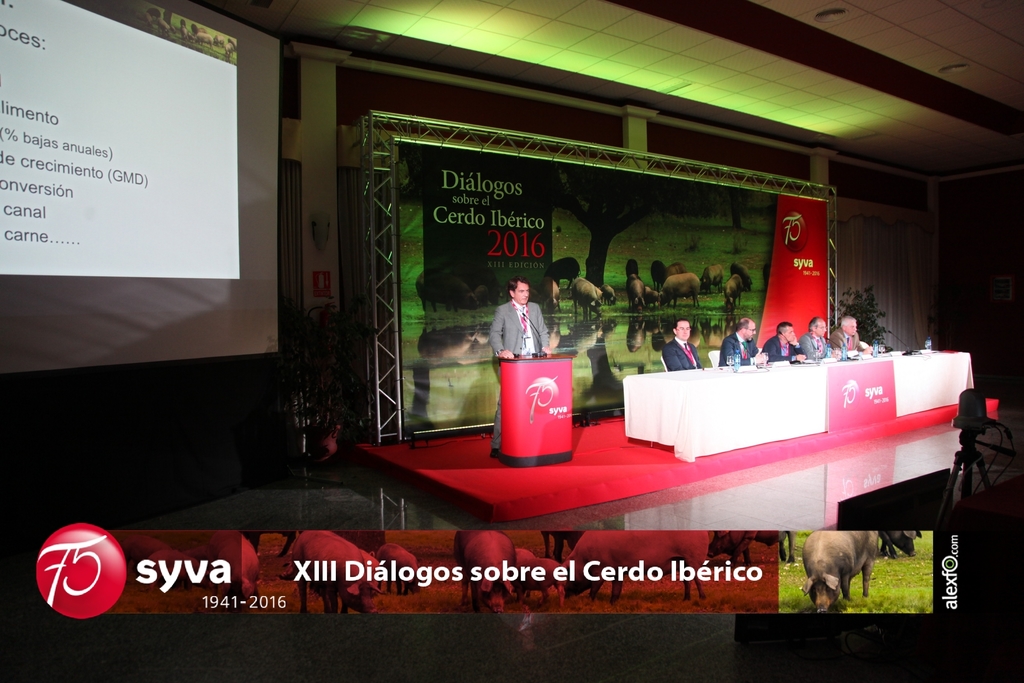 Diálogos sobre el Cerdo Ibérico 2016   Fregenal de la Sierra (Badajoz)   Laboratorios Syva 907