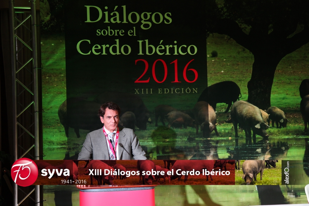 Diálogos sobre el Cerdo Ibérico 2016   Fregenal de la Sierra (Badajoz)   Laboratorios Syva 834