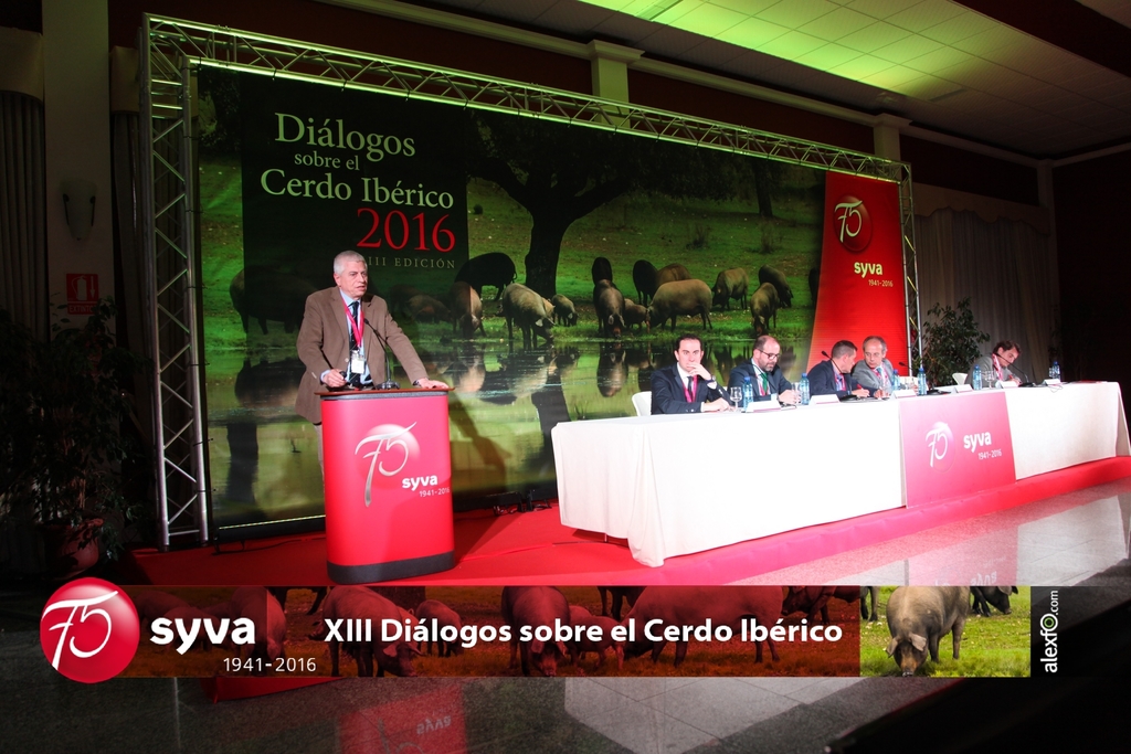 Diálogos sobre el Cerdo Ibérico 2016   Fregenal de la Sierra (Badajoz)   Laboratorios Syva 254