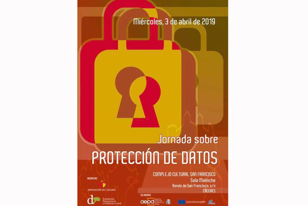 Diputación de Cáceres y la Fundación Democracia y Gobierno Local celebran mañana en Cáceres una jornada sobre Protección de Datos