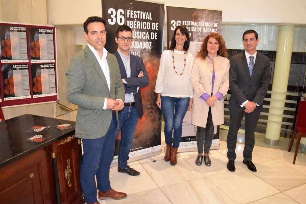 Presentada la XXXVI edición del Festival Ibérico de Música, que ofrecerá diecinueve conciertos en Extremadura y Portugal