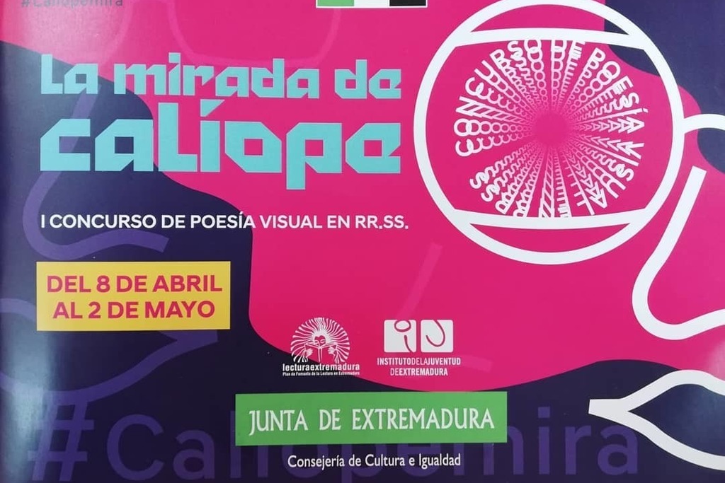 Laura Guitérrez de Pablo y Manuel Guevara Villanueva, ganadores del I Concurso de Poesía Visual “La mirada de Calíope”