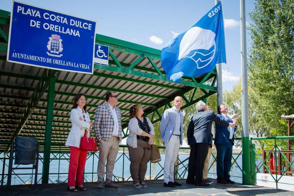 Orellana renueva sus tres Banderas Azules en Playa, Puerto y Sendero