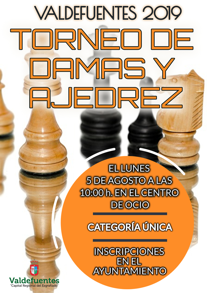 Torneo Damas y Ajedrez 5.08.19