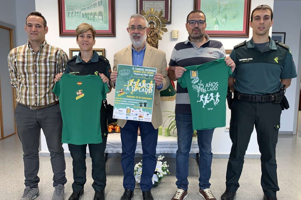 La Guardia Civil de Cáceres celebra su semana solidaria con motivo de la festividad de la “Virgen del Pilar 2019