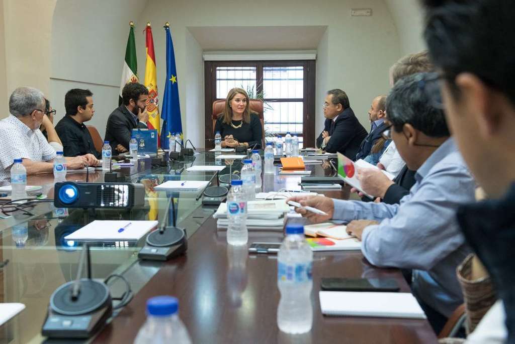 Una delegación de Perú y Ecuador visita la región para conocer las ventajas de la relación transfronteriza entre Extremadura y Portugal