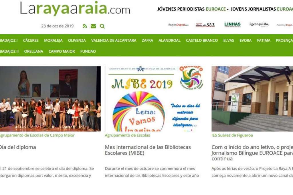 Nuevos centros se incorporan al proyecto Periodismo Bilingüe para jóvenes de la EUROACE