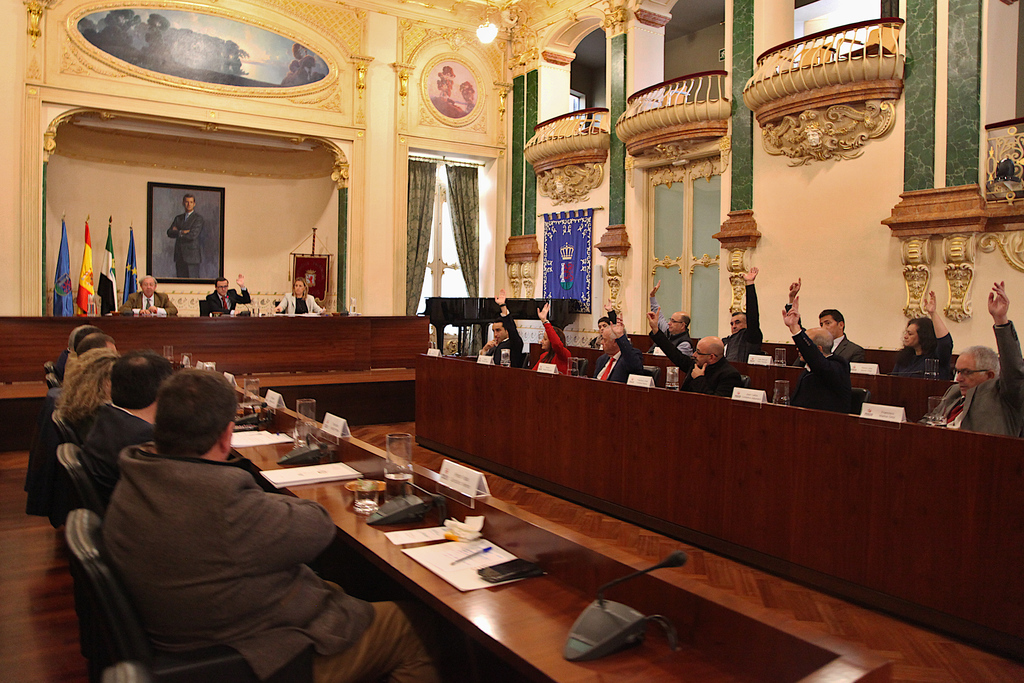 La Diputación de Badajoz aprueba en un pleno extraordinario el presupuesto para 2020 que asciende a 235 millones de euros