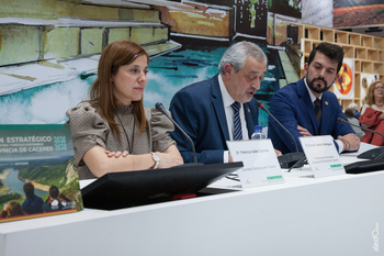La Diputación de Cáceres presenta en FITUR su planificación turística: “Estrategia 2030: La sostenibilidad como identidad de marca de la provincia de Cáceres”