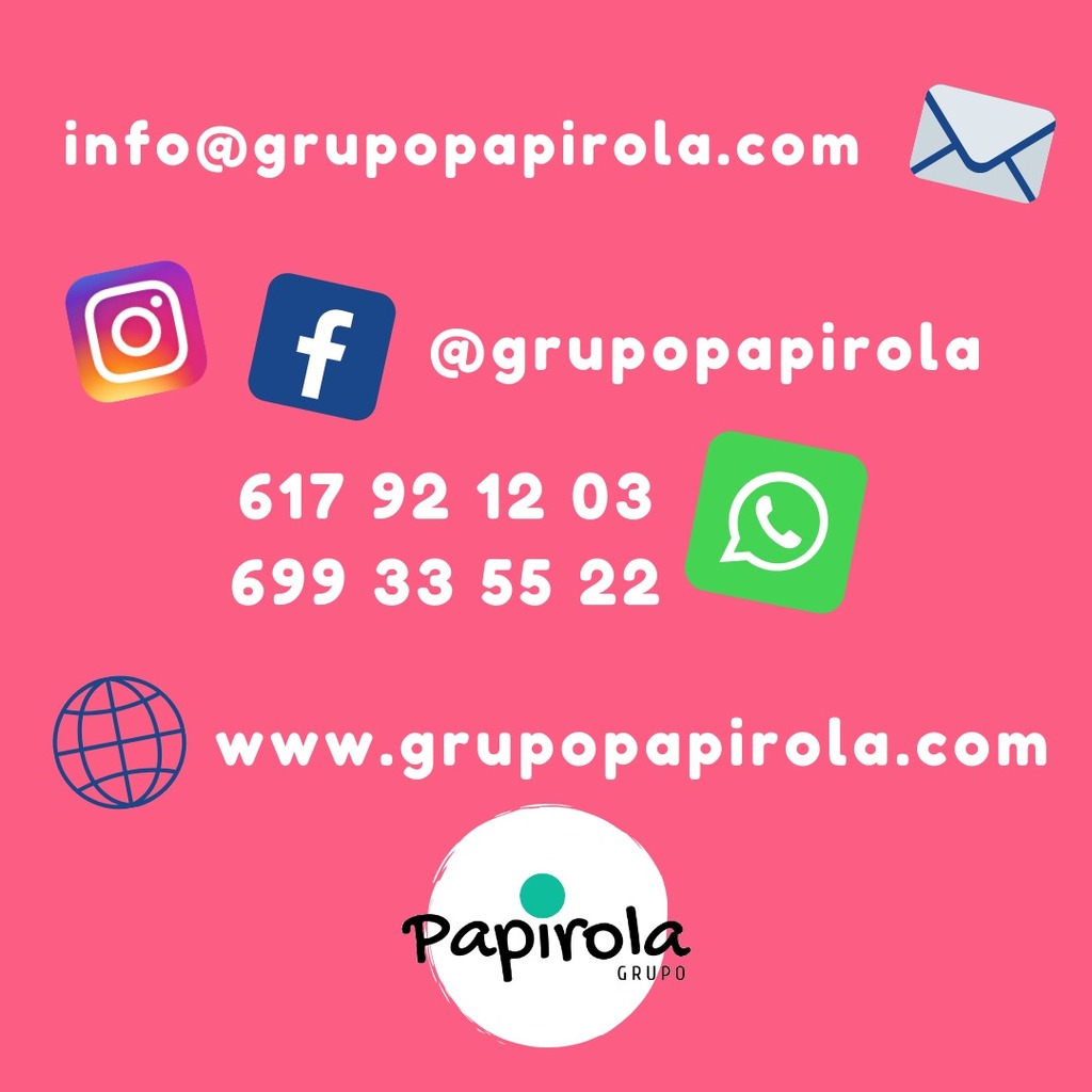Datos de Contacto Grupo Papirola