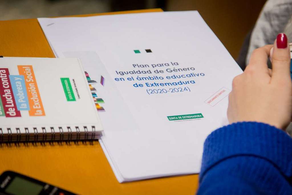 El Plan para la Igualdad de Género en el ámbito educativo de Extremadura pretende que cada centro tenga su propio plan antes de 2024