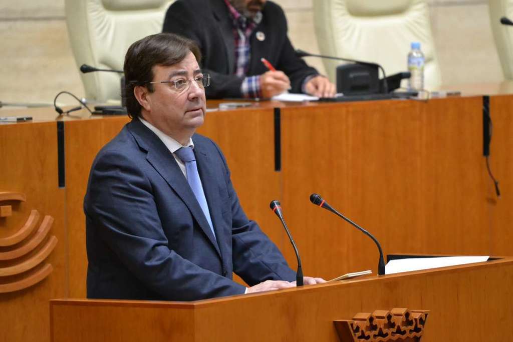 El presidente de la Junta propondrá la actualización de los PGEx 2020 y del programa de Gobierno en el Debate de Estado de la Región