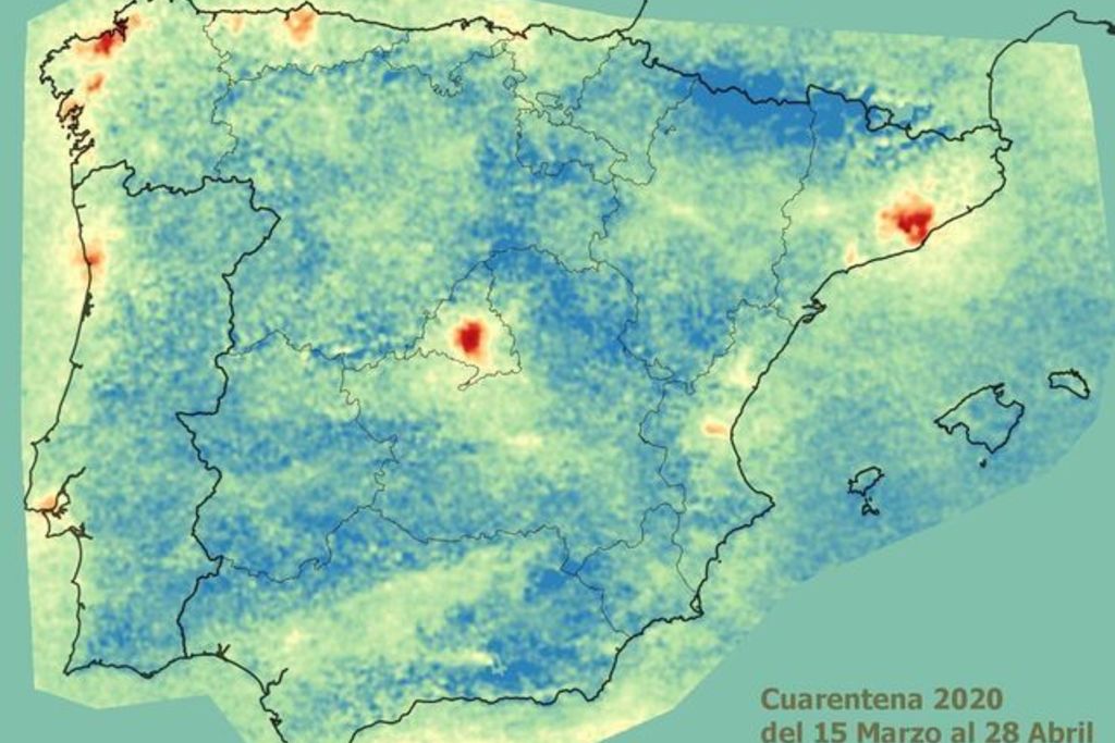 La contaminación atmosférica urbana en Extremadura se reduce hasta un 50% durante el Estado de Alarma