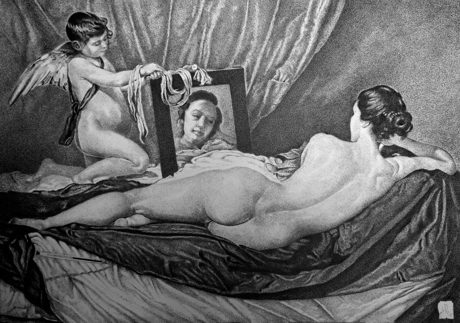 La Venus del espejo copia