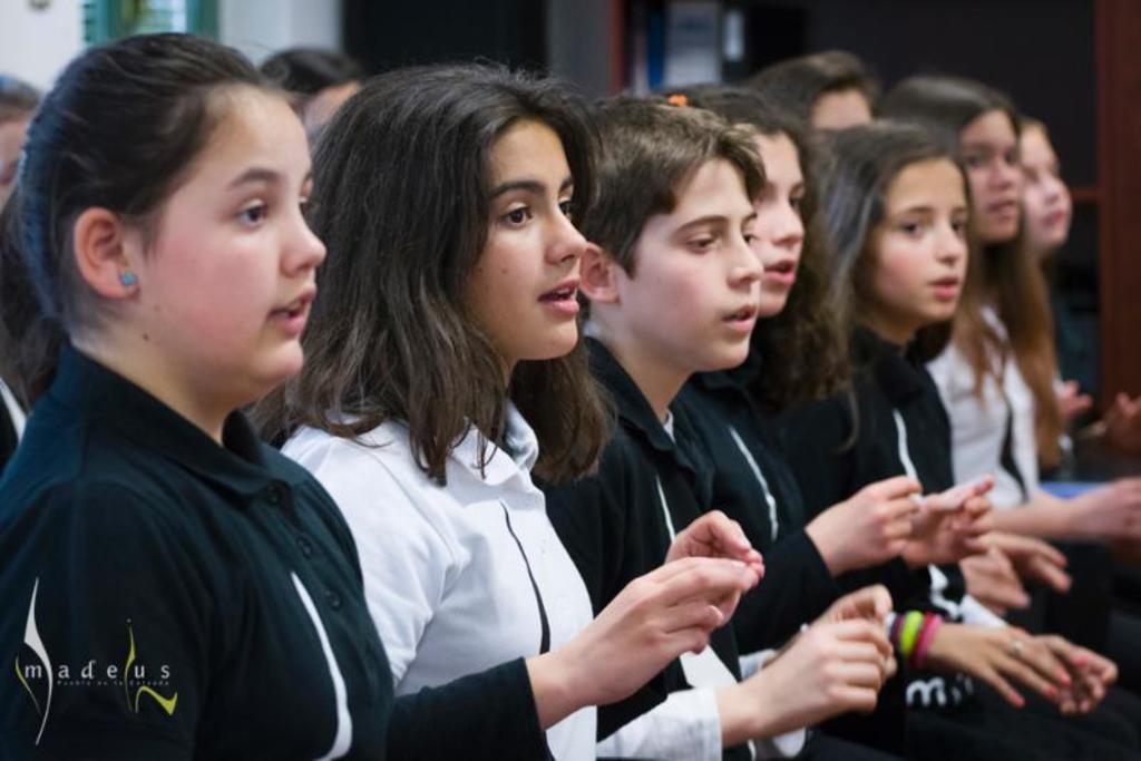 El coro infantil Amadeus-IN presenta mañana en el salón de Plenos de la Diputación su nuevo programa