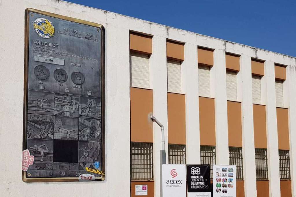 Extremadura tendrá el primer mural de España en memoria de George Floyd como respuesta al racismo, la xenofobia y los discursos de odio