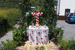 Cruz con flores de tela cruces salvaleon 2016 dam preview
