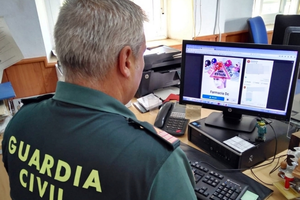 La Guardia Civil investiga a una vecina de Valencia del Mombuey por estafas en la venta de material sanitario a través de internet