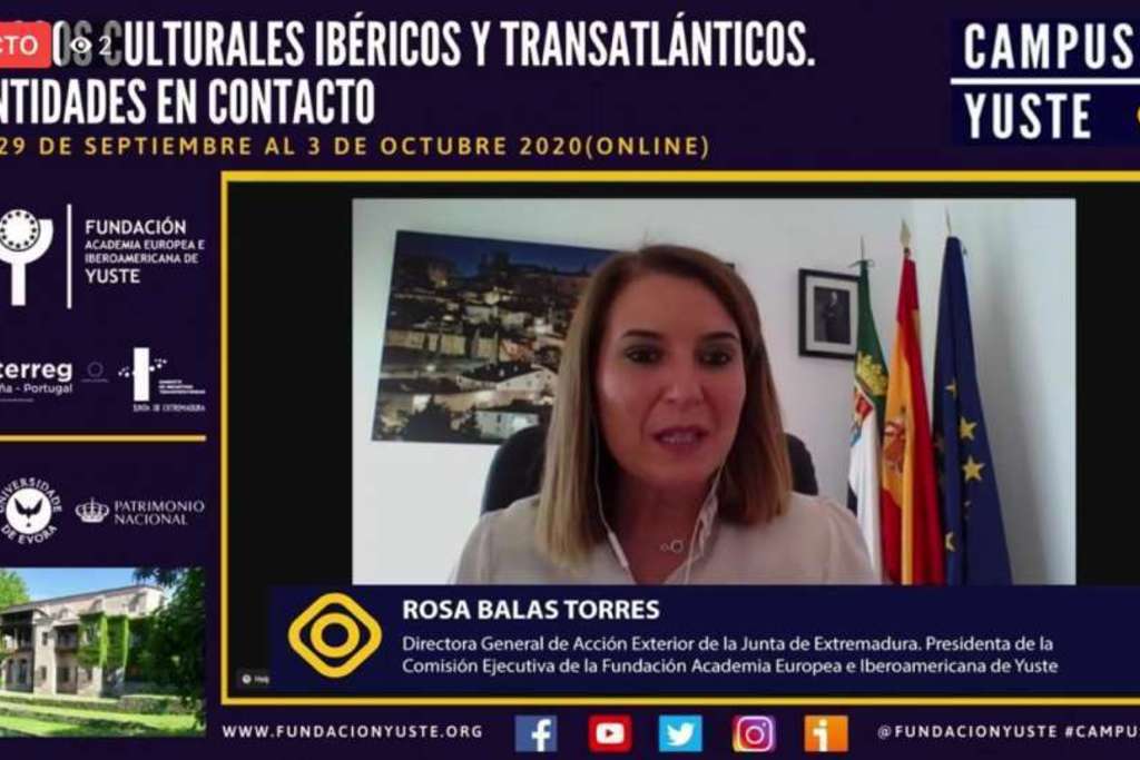 Rosa Balas reivindica la celebración de foros que den protagonismo a los referentes que han propiciado la existencia de la comunidad iberoamericana