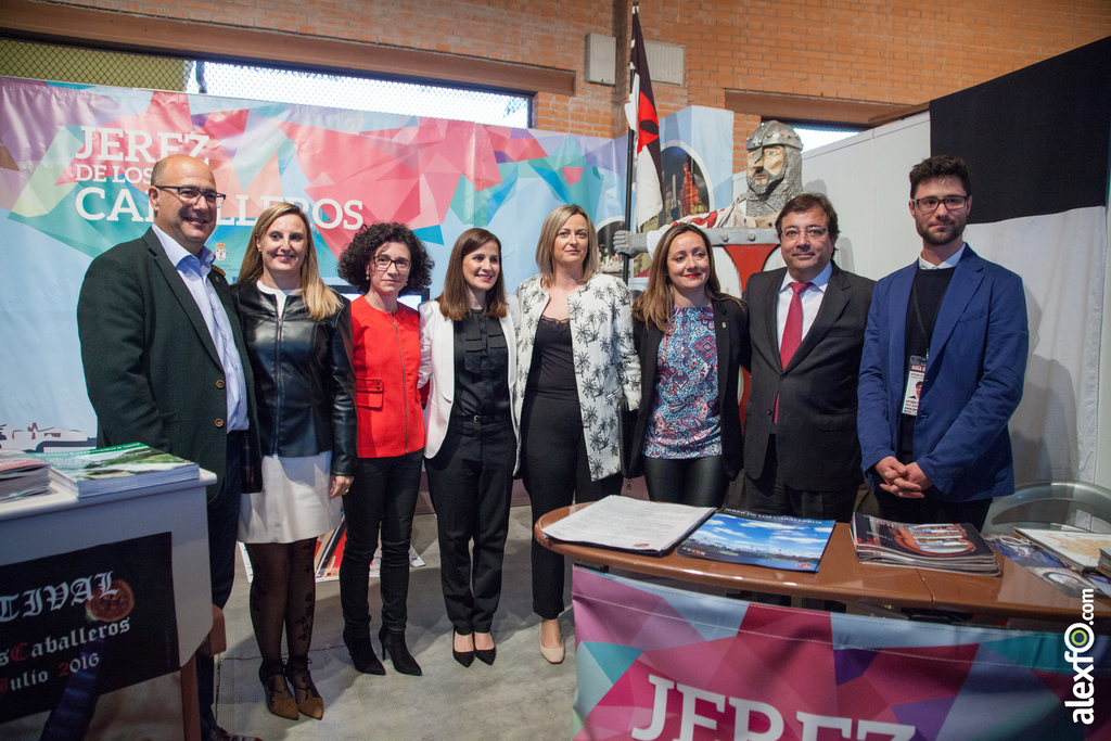 La Diputación de Badajoz está presente en la XXVII edición del Salón del Jamón Ibérico de Jerez de los Caballeros