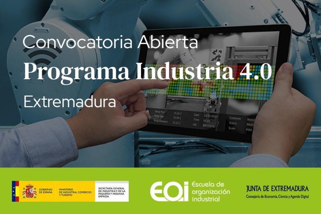 La Junta y la Fundación EOI impulsan el programa para la transformación digital de las empresas industriales extremeñas
