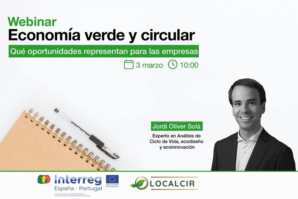 La Dirección General de Empresa celebra el 3 de marzo una jornada sobre las oportunidades empresariales de la economía verde y circular