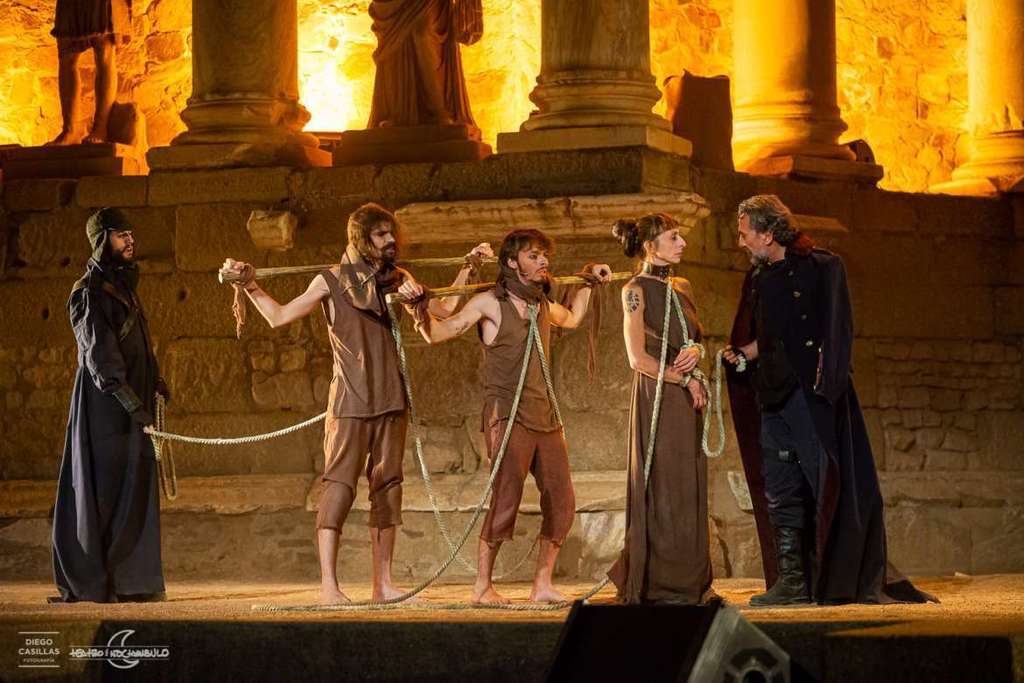 ‘Seda’, ‘Tito Andrónico’ y ‘Aquí, como en la gloria’, obras para celebrar el Día del Teatro en la Sala Trajano