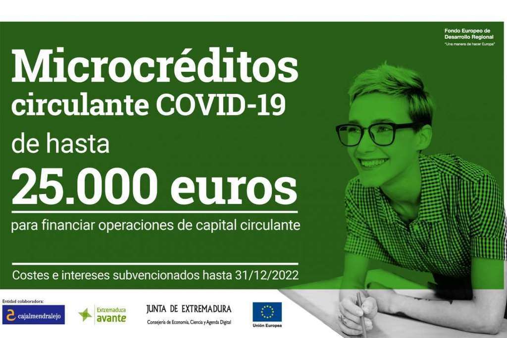 Empresas y autónomos pueden solicitar hasta el 30 de junio microcréditos de hasta 25.000 euros para inyectar liquidez a sus negocios