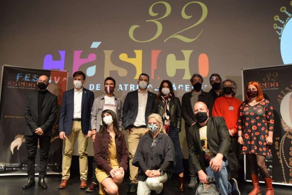 Nuria Flores reafirma la seguridad de los espacios culturales, en la presentación del XXXII Festival de Teatro Clásico de Cáceres