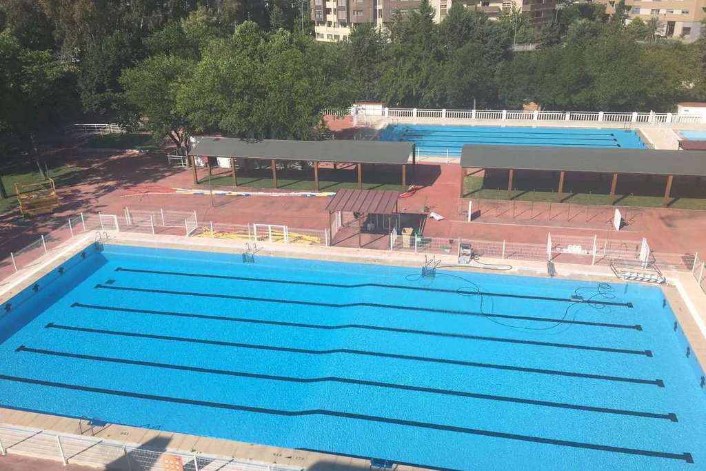 Las piscinas de verano de la Ciudad Deportiva de Cáceres abrirán al público el 18 de junio
