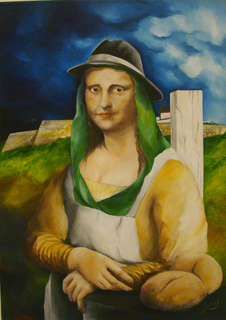 11 Minha Mãe Amassa o Pão   Mona Lisa (tributo) Leonardo Da Vinci   Itália