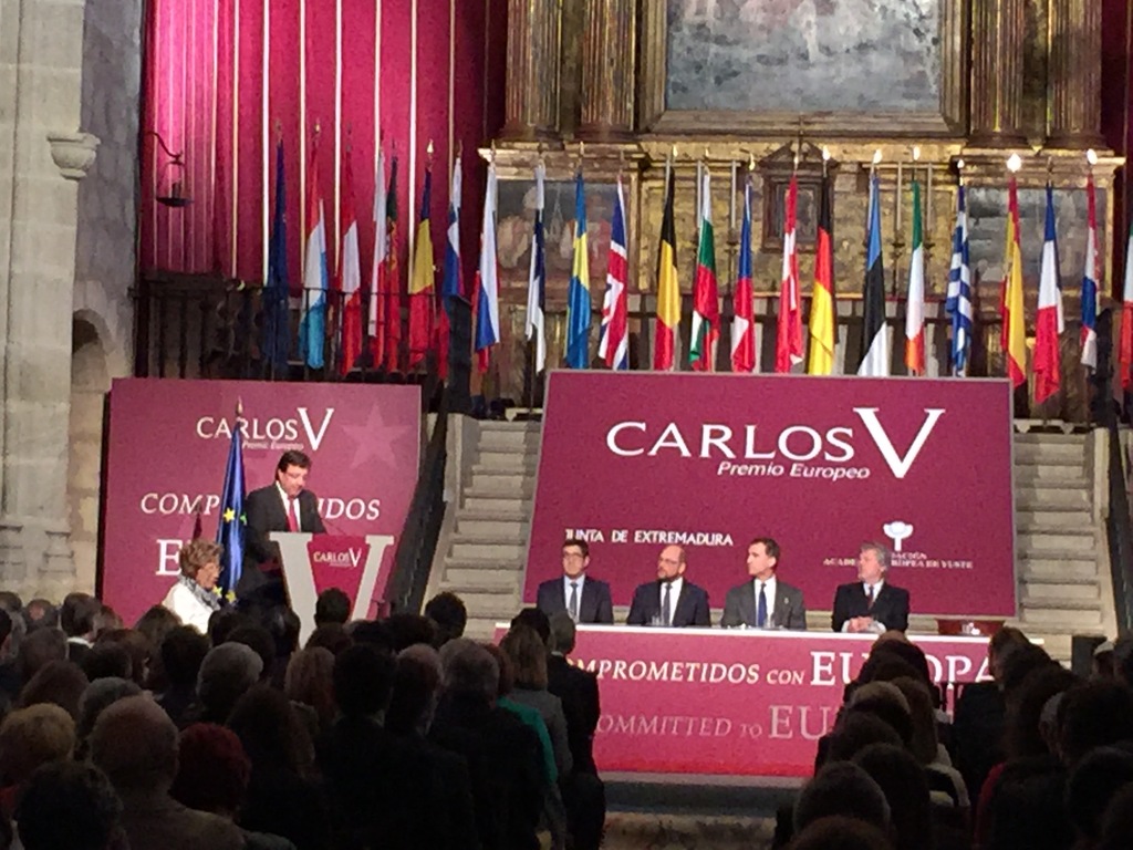 Premio Carlos V a Sofia Corradi "Mamma Erasmus"