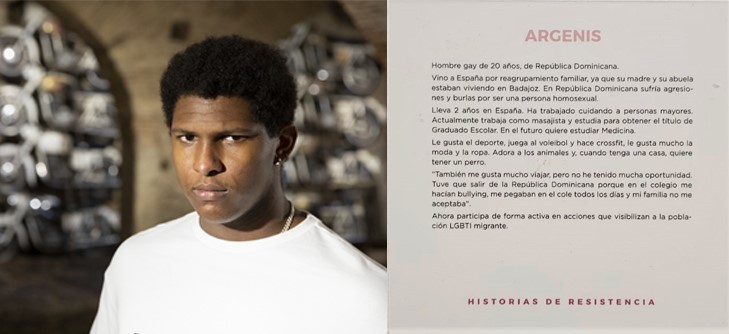 Historias de Resistencia. Argenis. Hombre gay. República Dominicana. 20 años