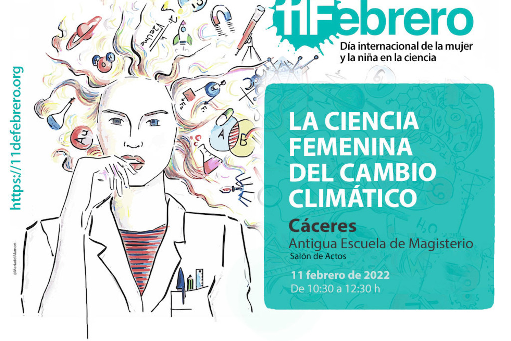 Cáceres acogerá la VI edición del Día Internacional de la Mujer y la Niña en la Ciencia con un programa sobre investigación femenina y cambio climático